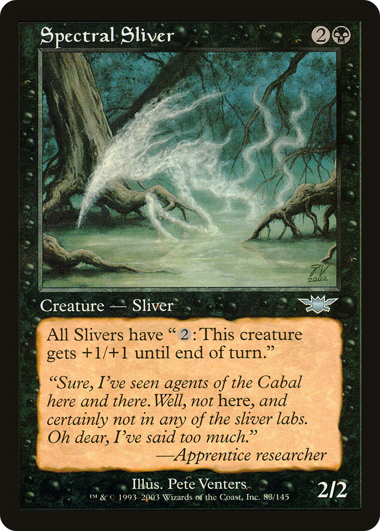 Image of Spectral Sliver (LGN-083) - Legions Foil