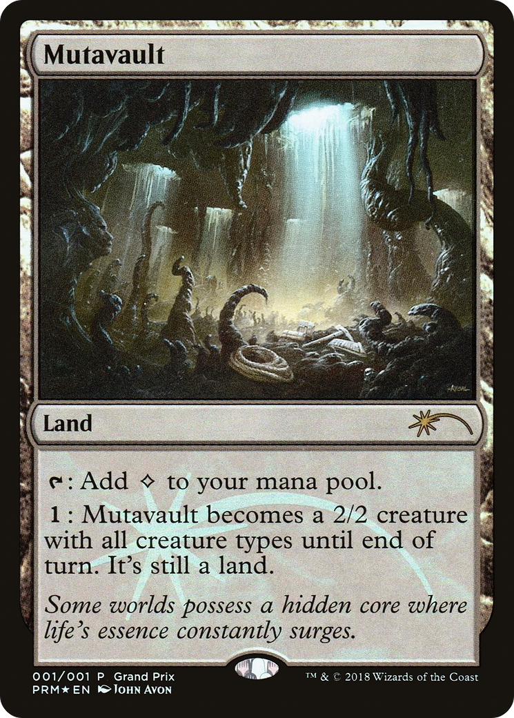 Image of Mutavault (GPP-001) - Grand Prix Promos Foil