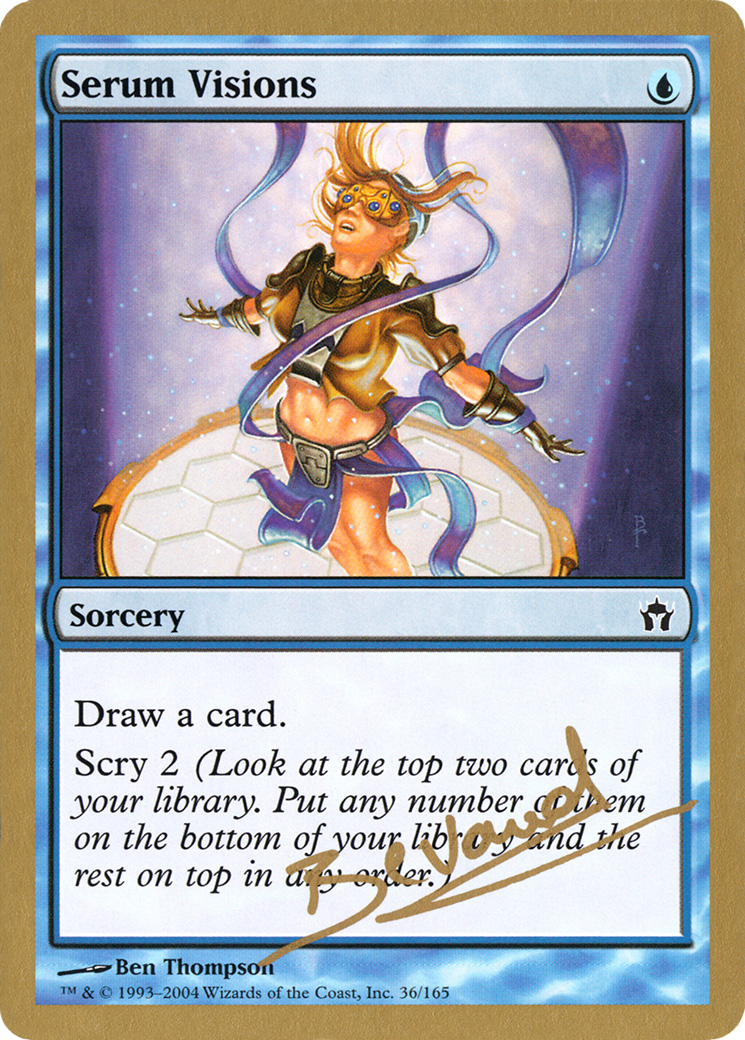 Image of Serum Visions - 2004 Manuel Bevand (5DN) (WCD-) - World Championship Decks 2004
