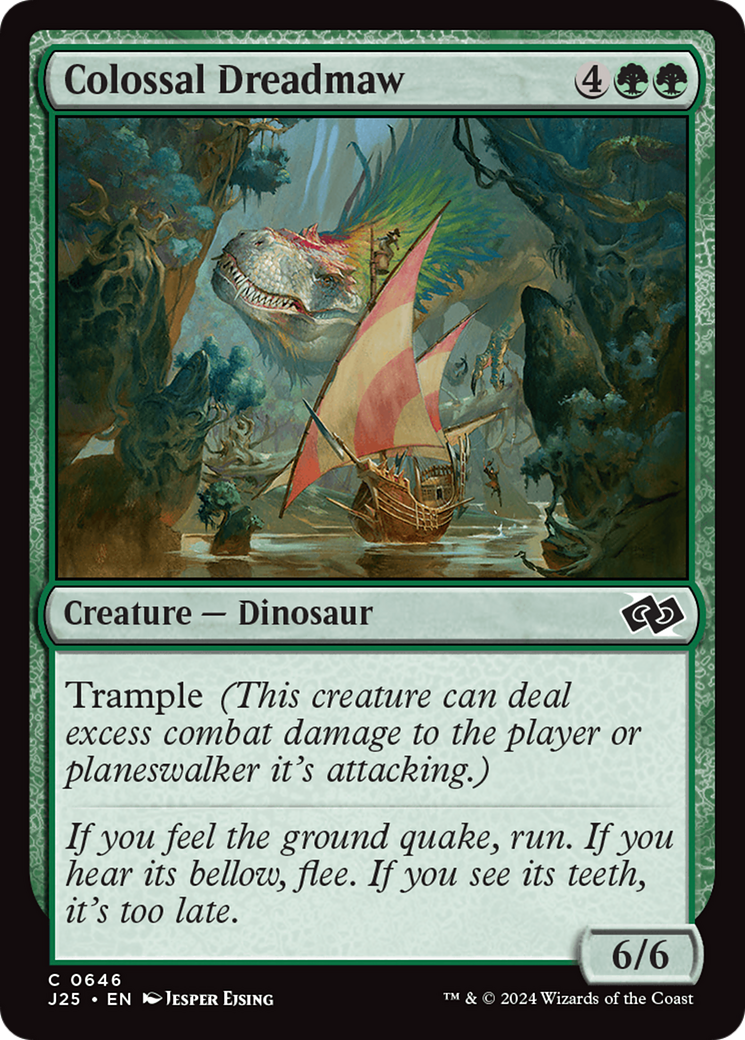 Image of Colossal Dreadmaw (J25-646) - Foundations Jumpstart