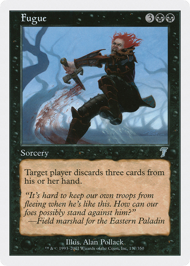 Image of Fugue (7ED-137) - 7th Edition Foil