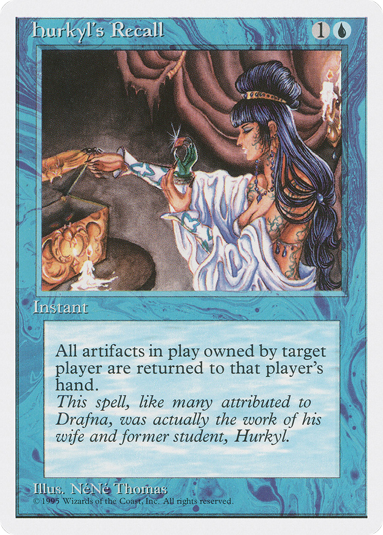 Image of Hurkyl's Recall (4ED-077) - Fourth Edition
