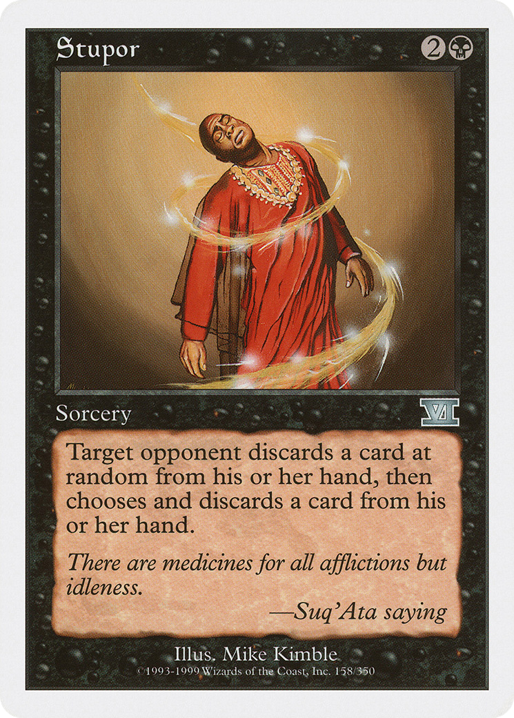 Image of Stupor (6ED-158) - Classic Sixth Edition