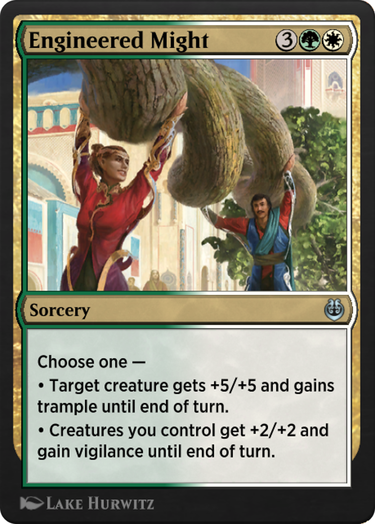 Image of Engineered Might (KLR-195) - Kaladesh Remastered