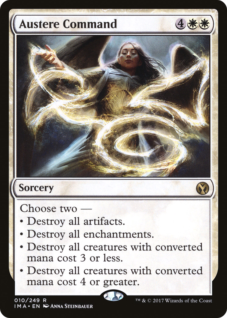 Image of Austere Command (IMA-010) - Iconic Masters