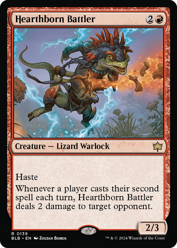 Image of Hearthborn Battler (BLB-139) - Bloomburrow