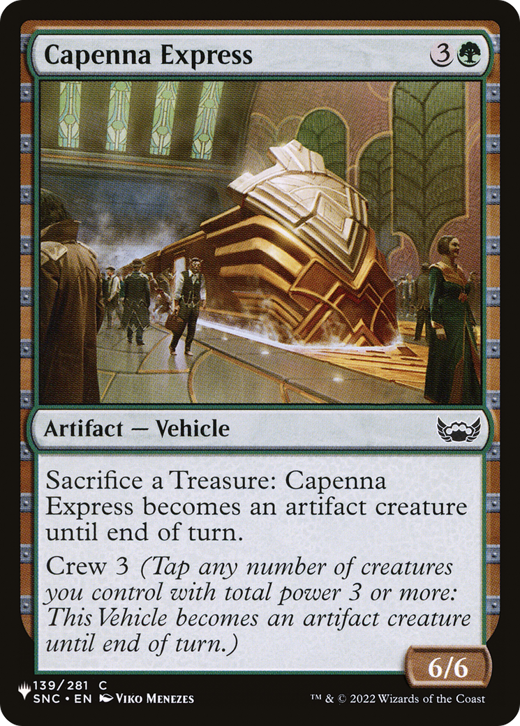 Image of Capenna Express (LIST-SNC-139) - The List
