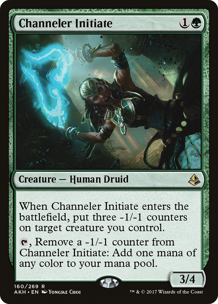 Image of Channeler Initiate (AKH-160) - Amonkhet