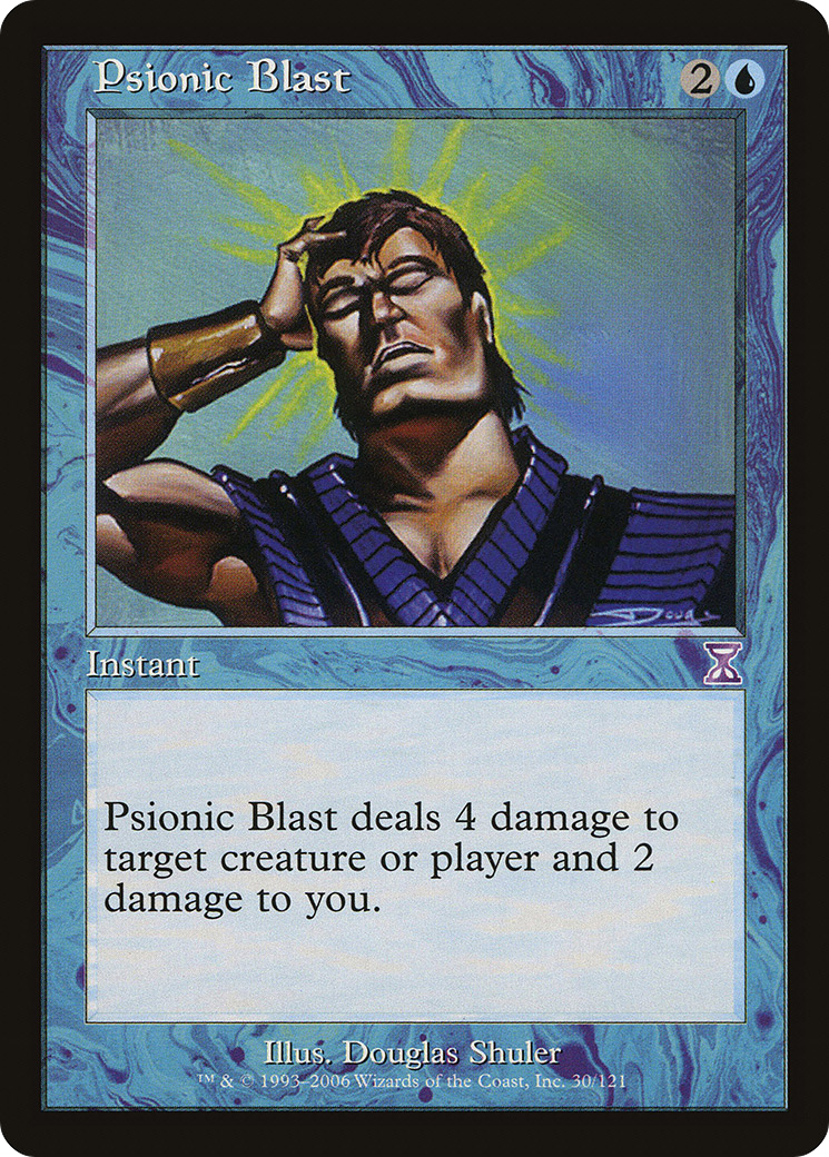 Image of Psionic Blast (TSB-030) - Time Spiral Timeshifted Foil