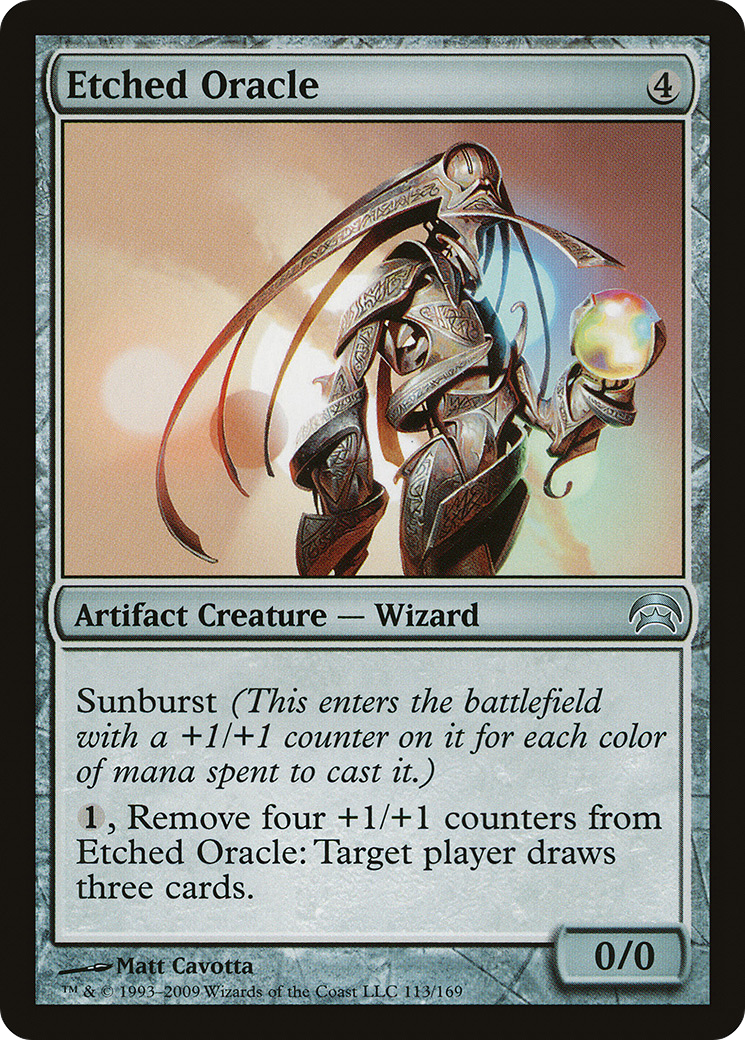 Image of Etched Oracle (HOP-113) - Planechase