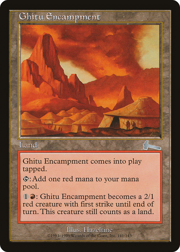 Image of Ghitu Encampment (ULG-141) - Urza's Legacy