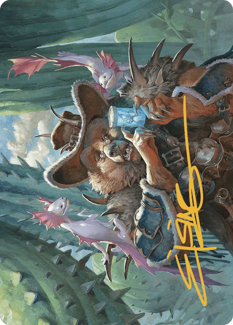 Image of Doc Aurlock, Grizzled Genius // Doc Aurlock, Grizzled Genius (AOTJ-021) - Outlaws of Thunder Junction Art Series (Borderless)