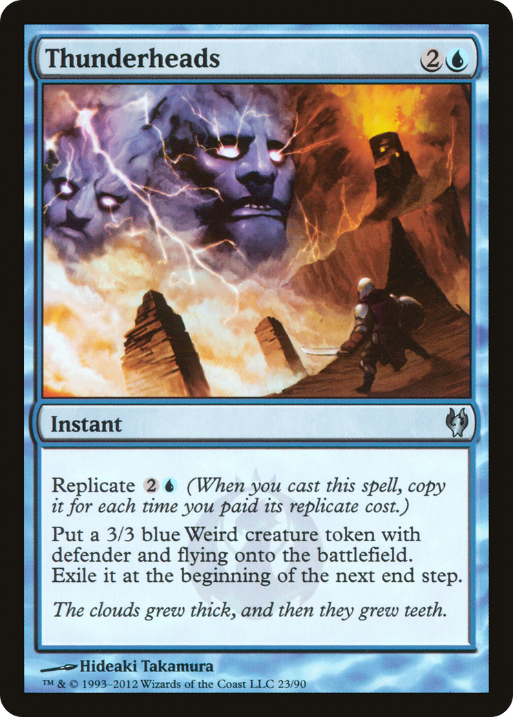 Image of Thunderheads (DDJ-023) - Duel Decks: Izzet vs. Golgari