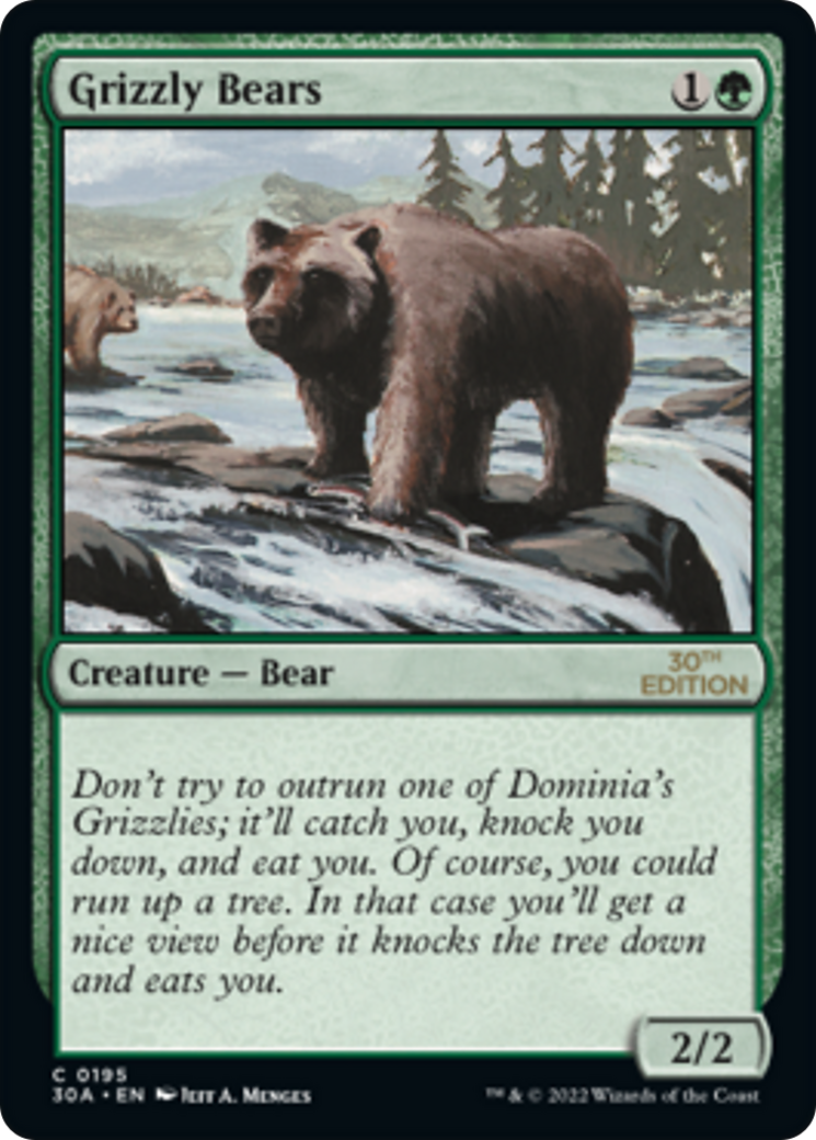Image of Grizzly Bears (30A-195) - 30th Anniversary Edition