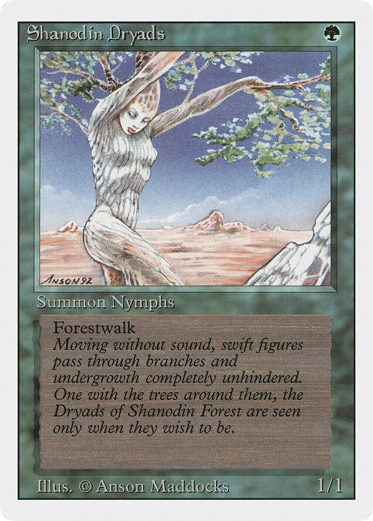 Image of Shanodin Dryads (3ED-) - Revised Edition