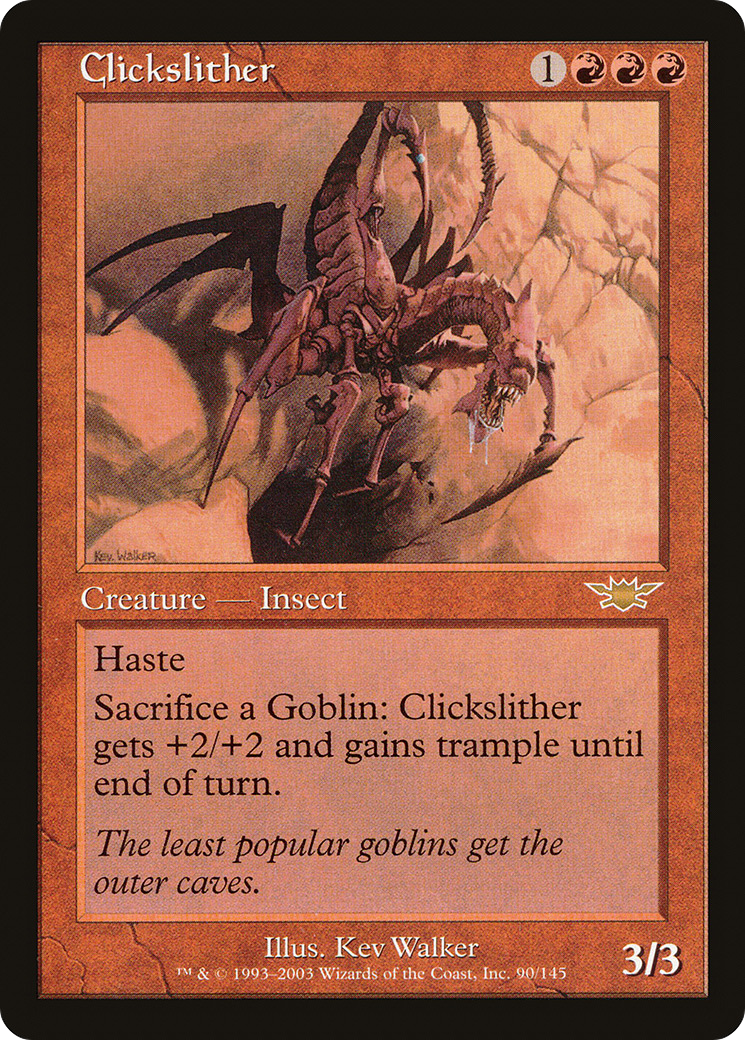 Image of Clickslither (LGN-090) - Legions Foil
