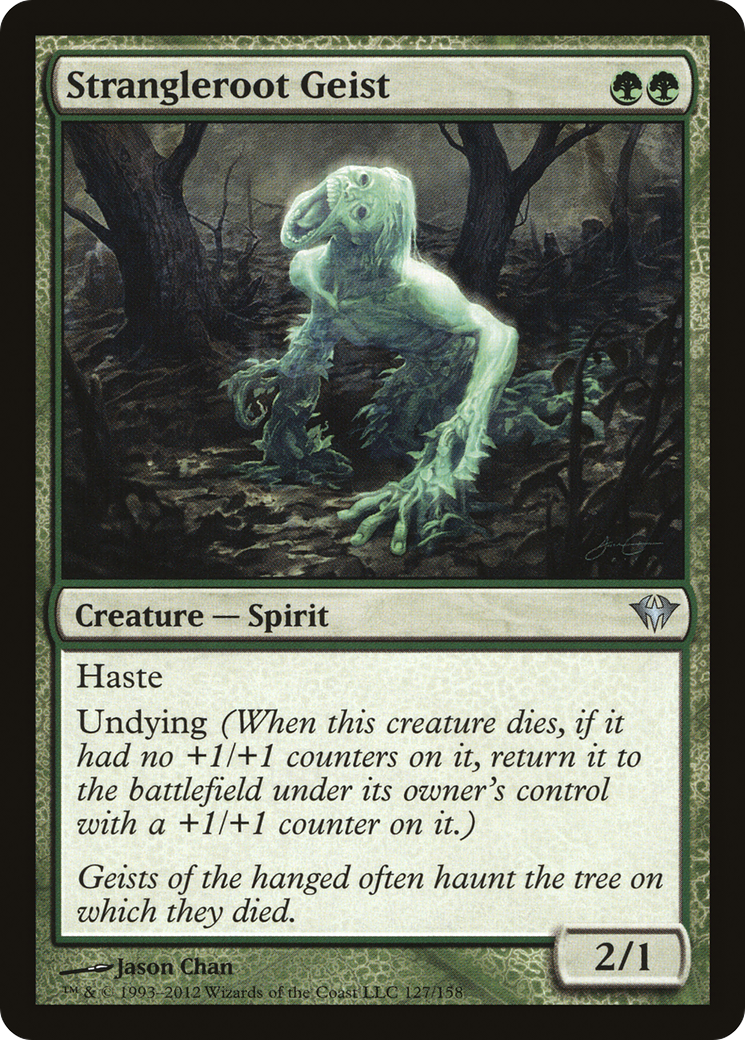 Image of Strangleroot Geist (DKA-127) - Dark Ascension Foil