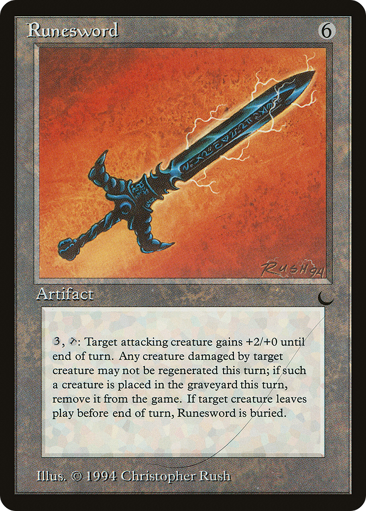 Image of Runesword (DRK-107†) - The Dark