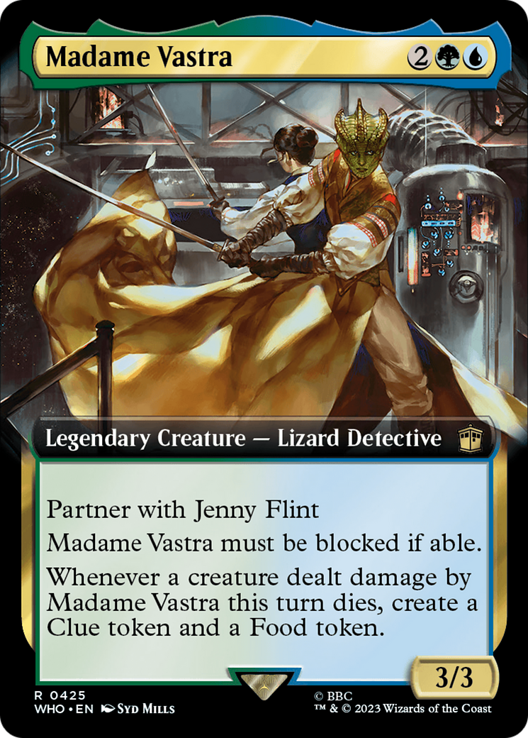 Image of Madame Vastra (Extended Art) (WHO-425) - Doctor Who: (Extended Art) Foil