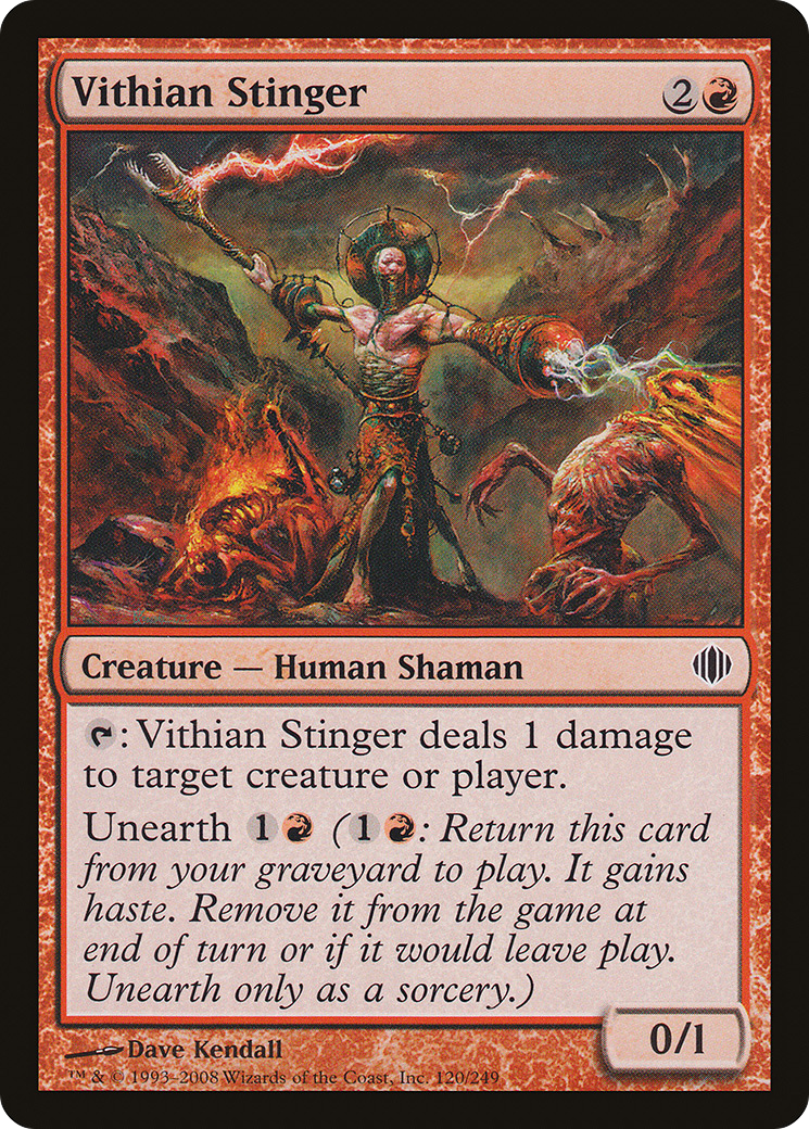 Image of Vithian Stinger (ALA-120) - Shards of Alara