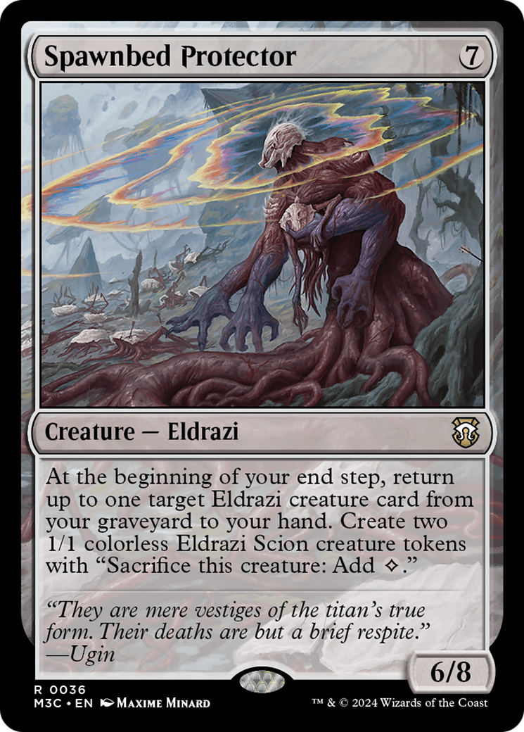 Image of Spawnbed Protector (M3C-036) - Modern Horizons 3 Commander