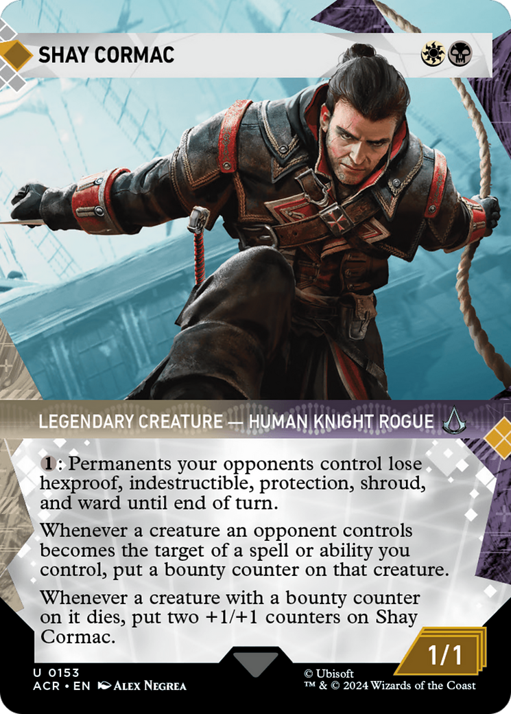 Image of Shay Cormac (Showcase) (ACR-153) - Assassin's Creed: (Showcase) (Borderless) Foil