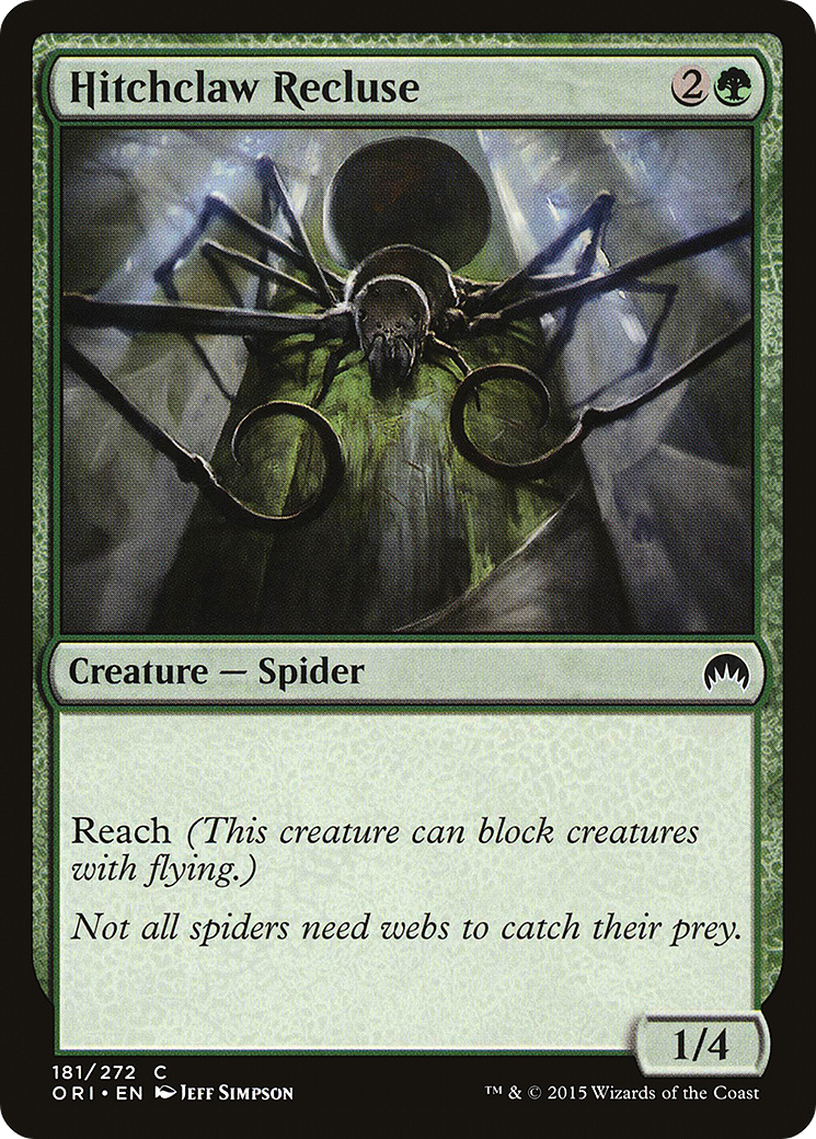 Image of Hitchclaw Recluse (ORI-181) - Magic Origins Foil