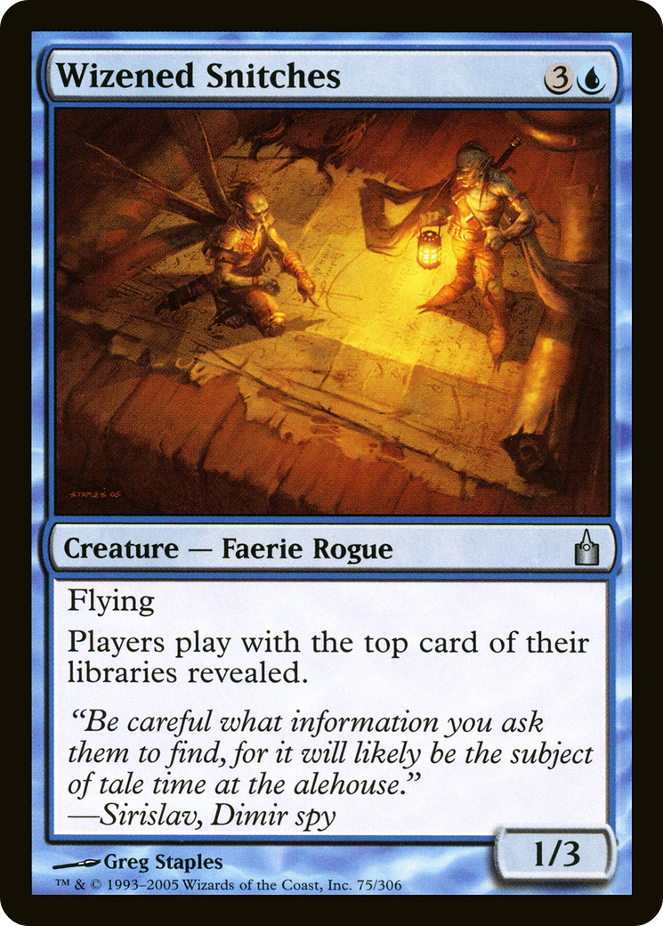 Image of Wizened Snitches (RAV-075) - Ravnica: City of Guilds Foil