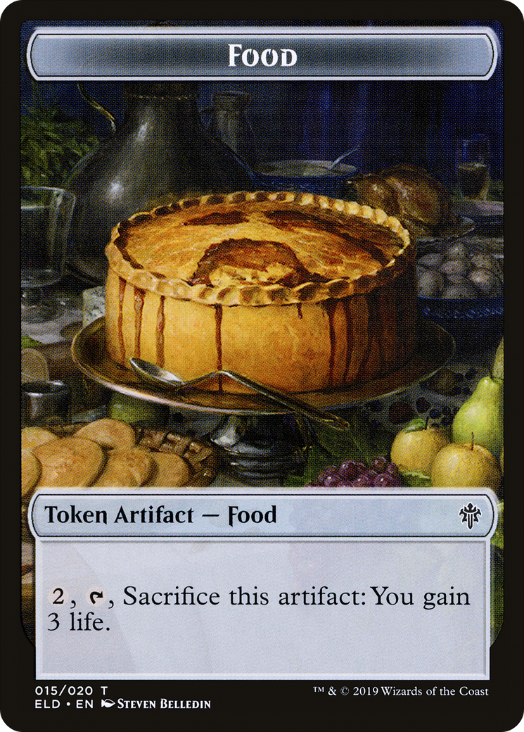 Image of Food (TELD-015) - Throne of Eldraine Tokens Foil