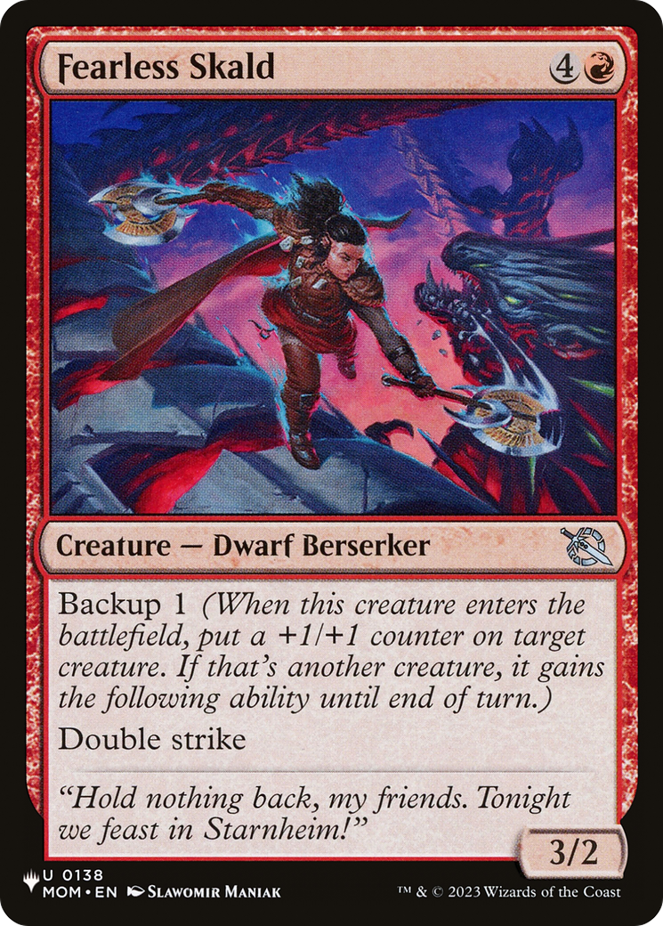 Image of Fearless Skald (LIST-MOM-138) - The List