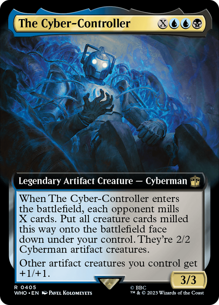 Image of The Cyber-Controller (Extended Art) (WHO-405) - Doctor Who: (Extended Art)