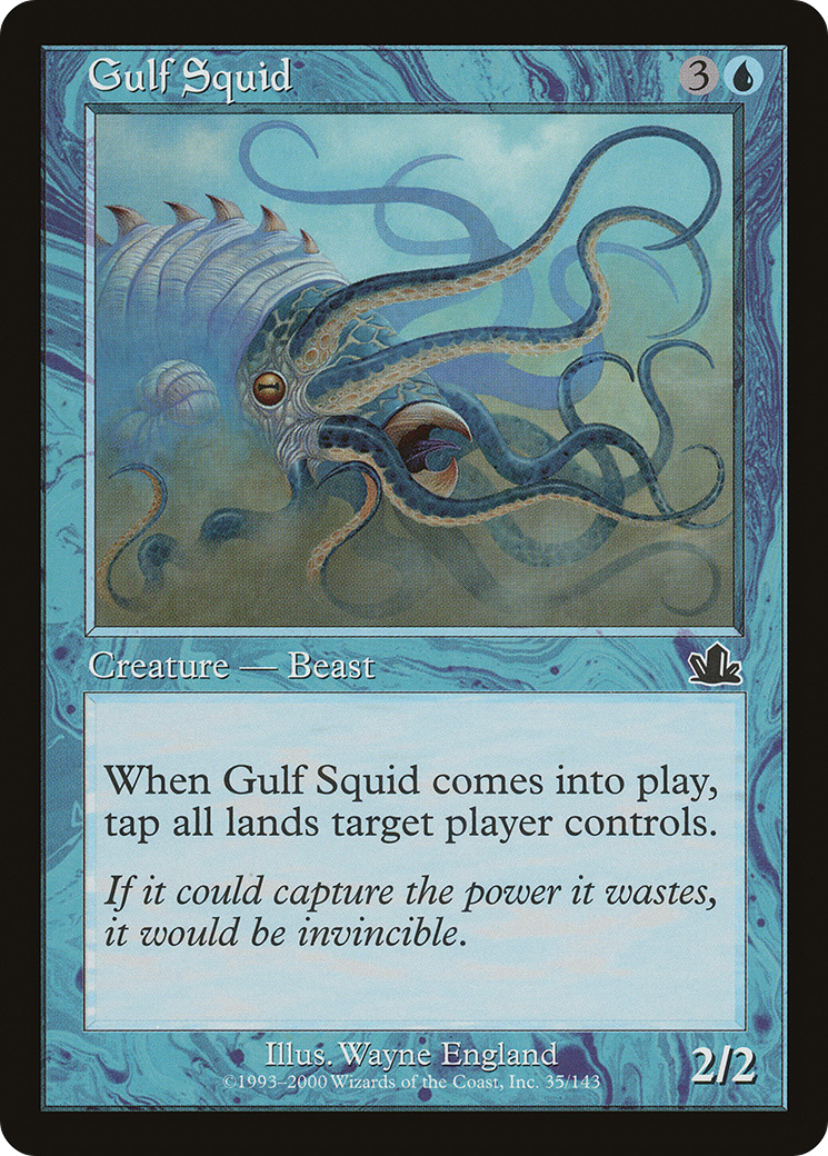 Image of Gulf Squid (PCY-035) - Prophecy Foil