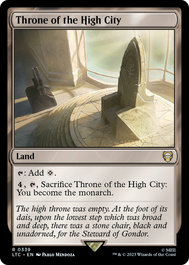 Image of Throne of the High City (LTC-339) - Tales of Middle-earth Commander