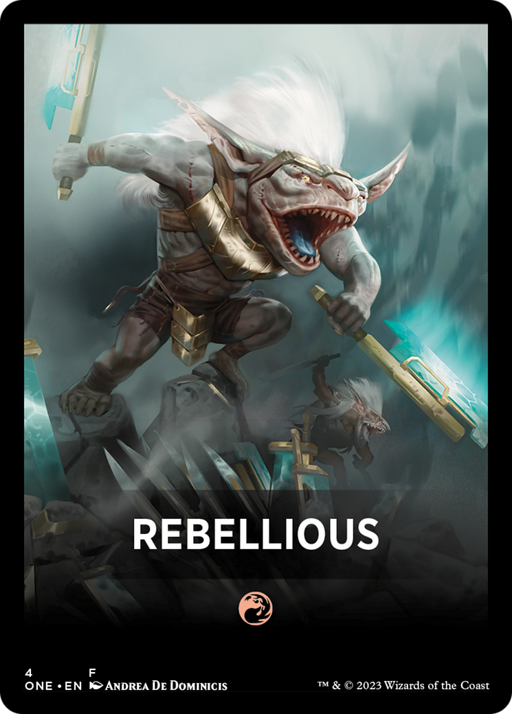 Image of Rebellious (FONE-004) - Phyrexia: All Will Be One Jumpstart Front Cards