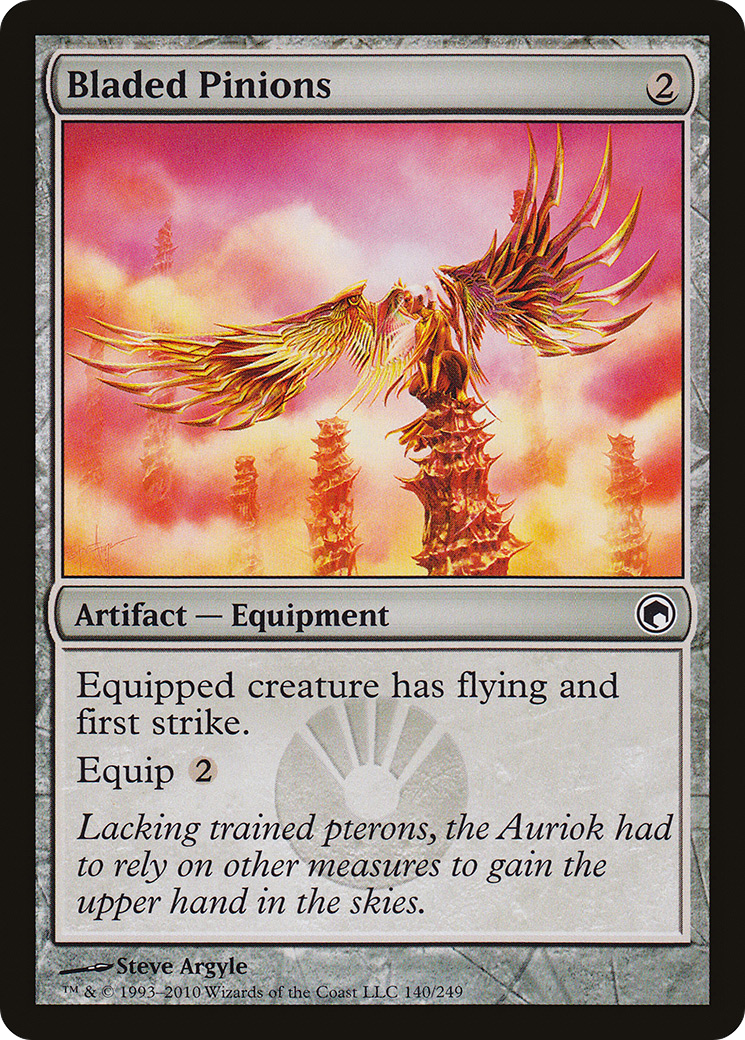 Image of Bladed Pinions (SOM-140) - Scars of Mirrodin Foil