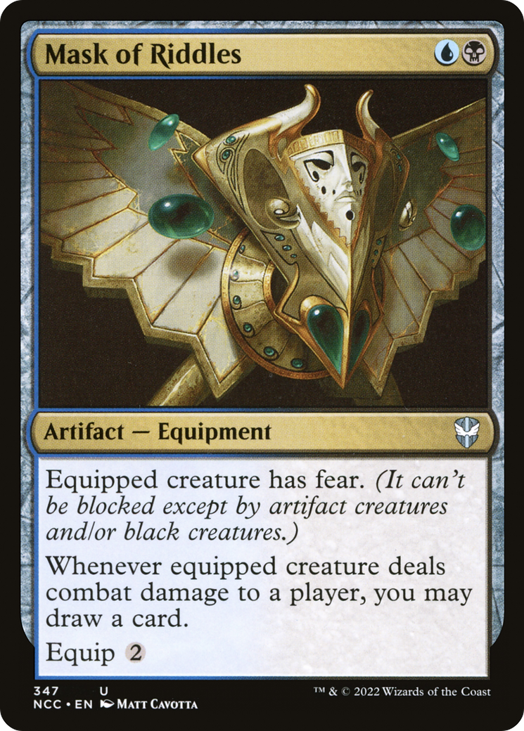Image of Mask of Riddles (NCC-347) - New Capenna Commander