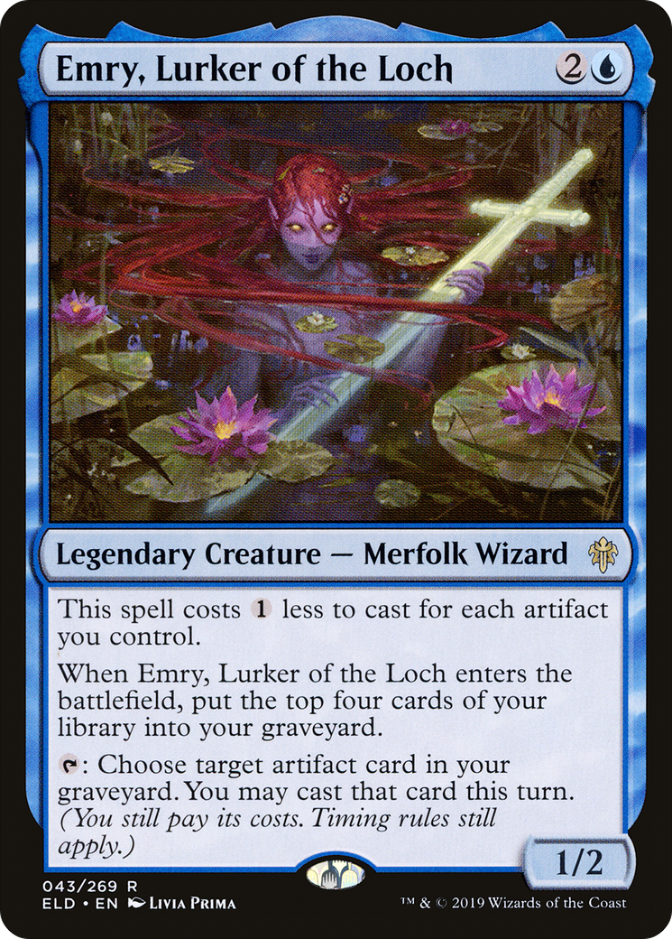 Image of Emry, Lurker of the Loch (ELD-043) - Throne of Eldraine Foil