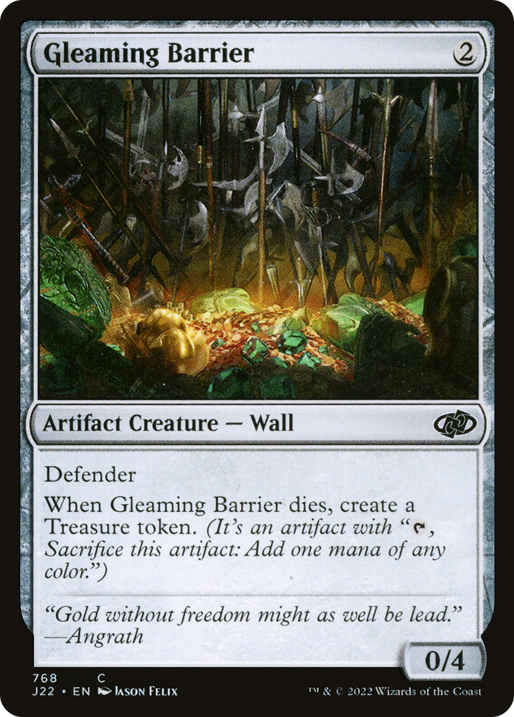 Image of Gleaming Barrier (J22-768) - Jumpstart 2022