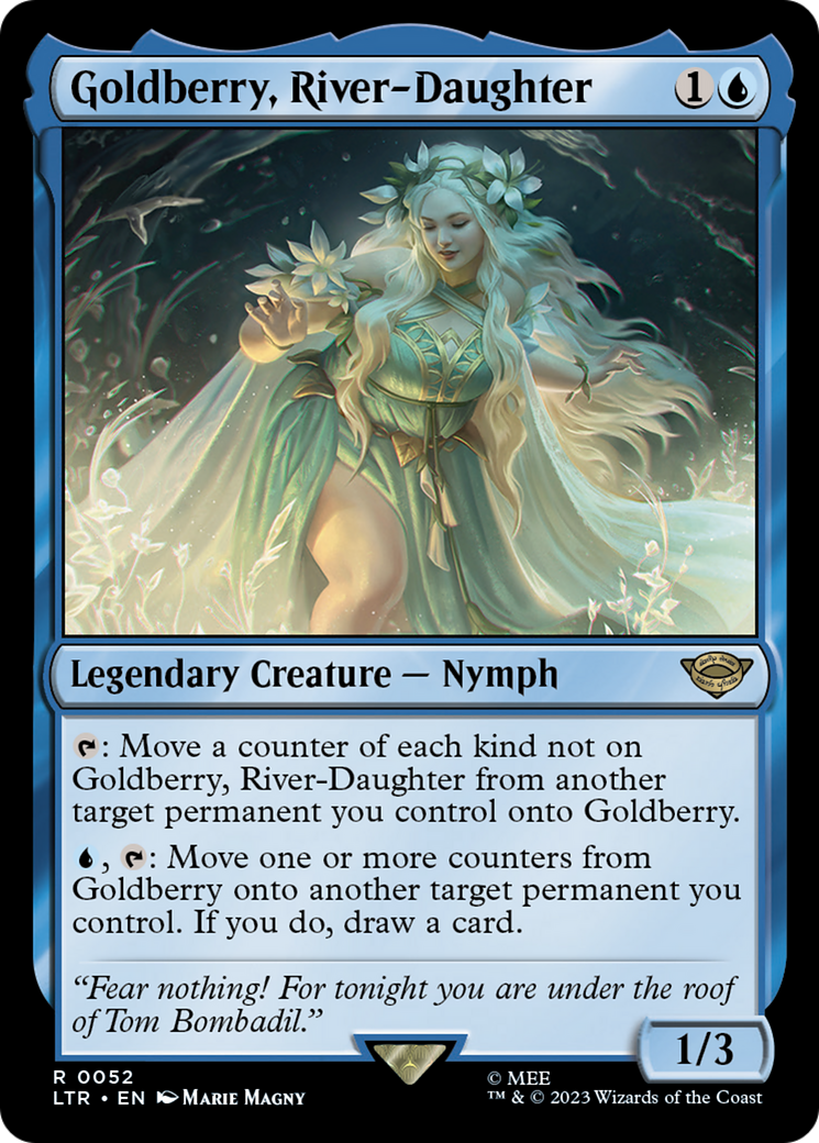 Image of Goldberry, River-Daughter (LTR-052) - The Lord of the Rings: Tales of Middle-earth Foil