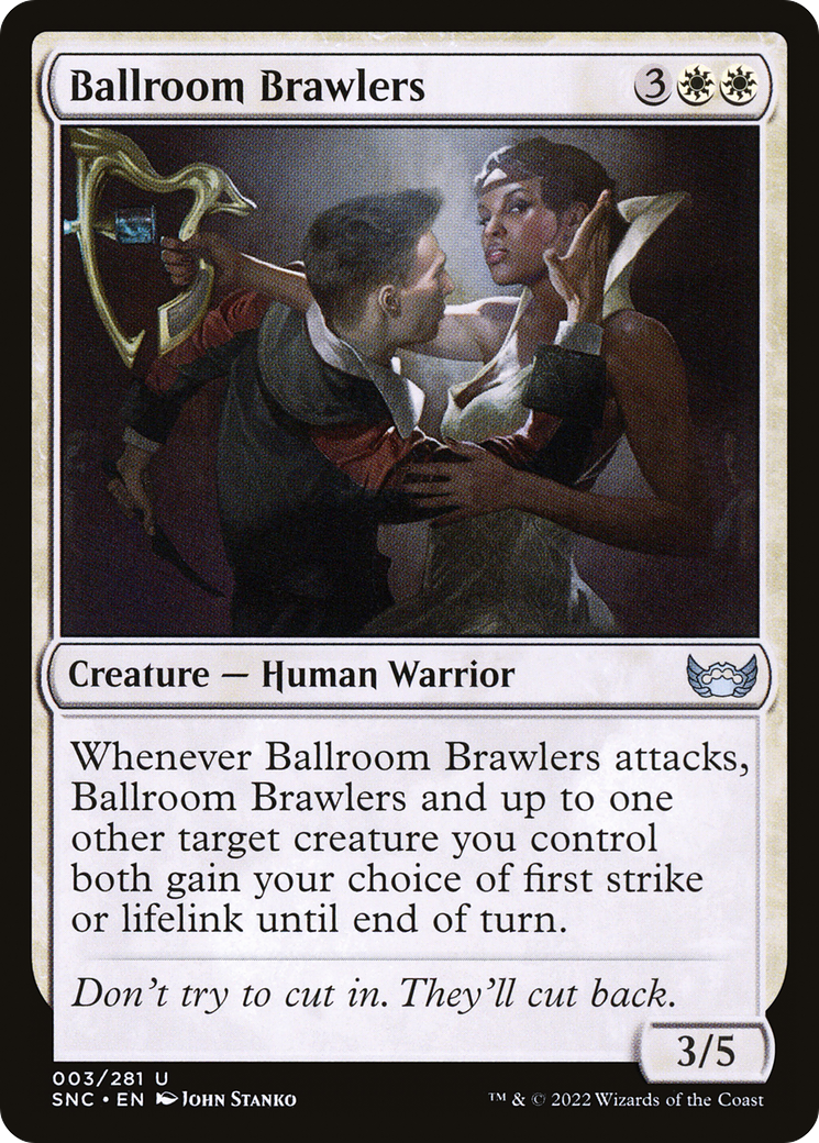 Image of Ballroom Brawlers (SNC-003) - Streets of New Capenna Foil