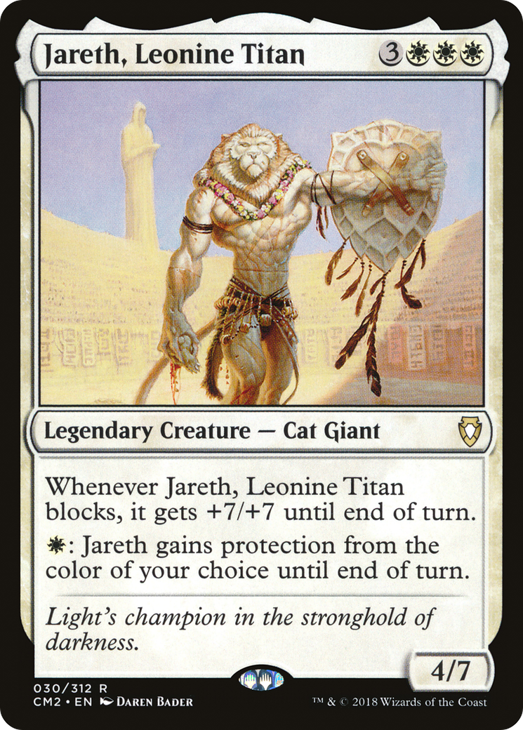 Image of Jareth, Leonine Titan (CM2-030) - Commander Anthology Volume II