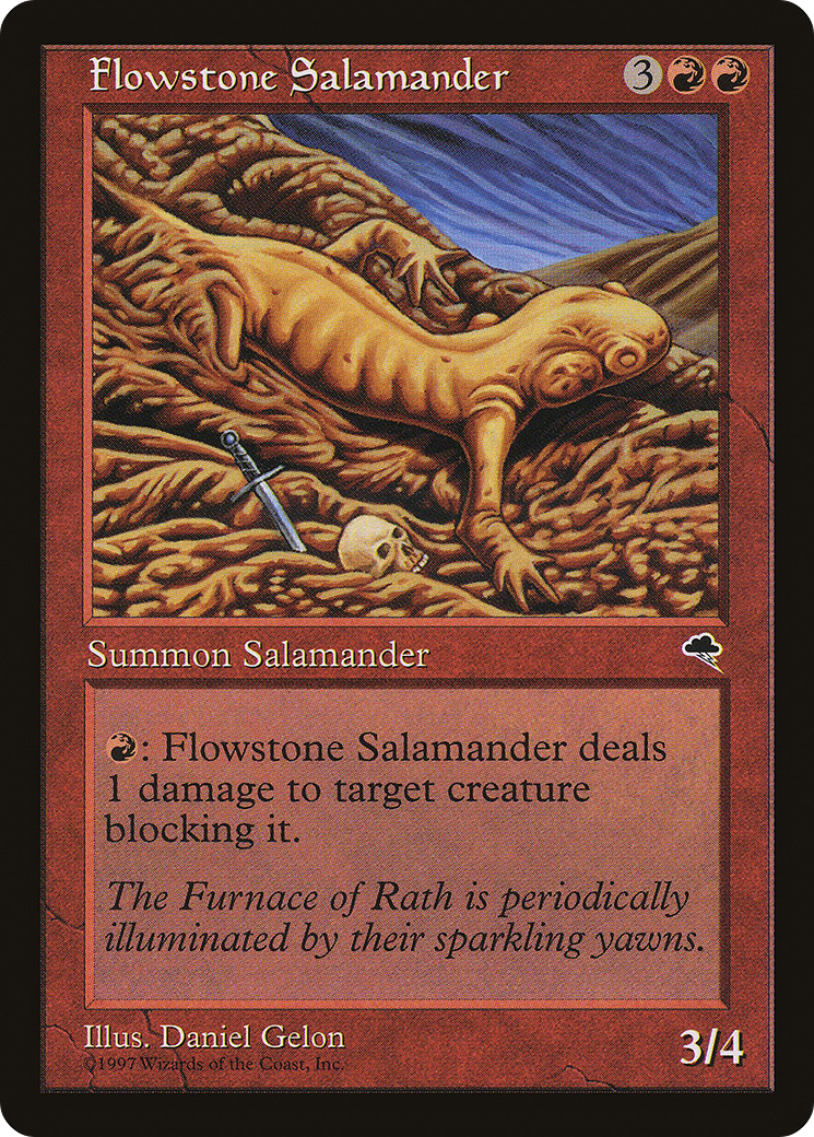 Image of Flowstone Salamander (TMP-175) - Tempest