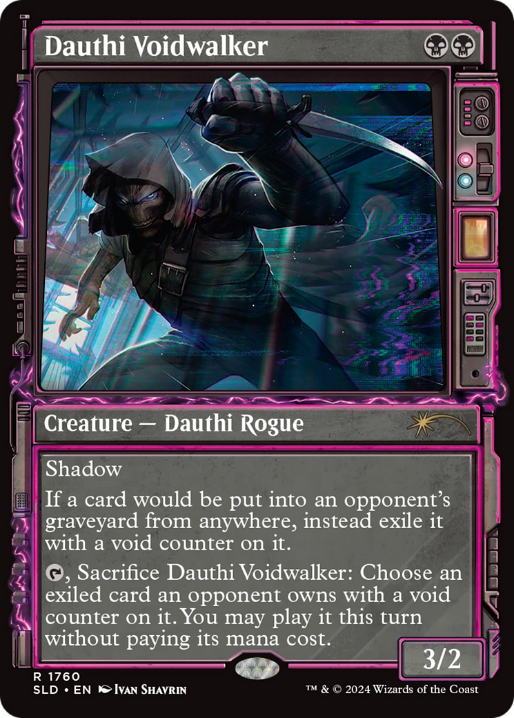 Image of Dauthi Voidwalker (SLD-1760) - Secret Lair Drop: (Showcase)