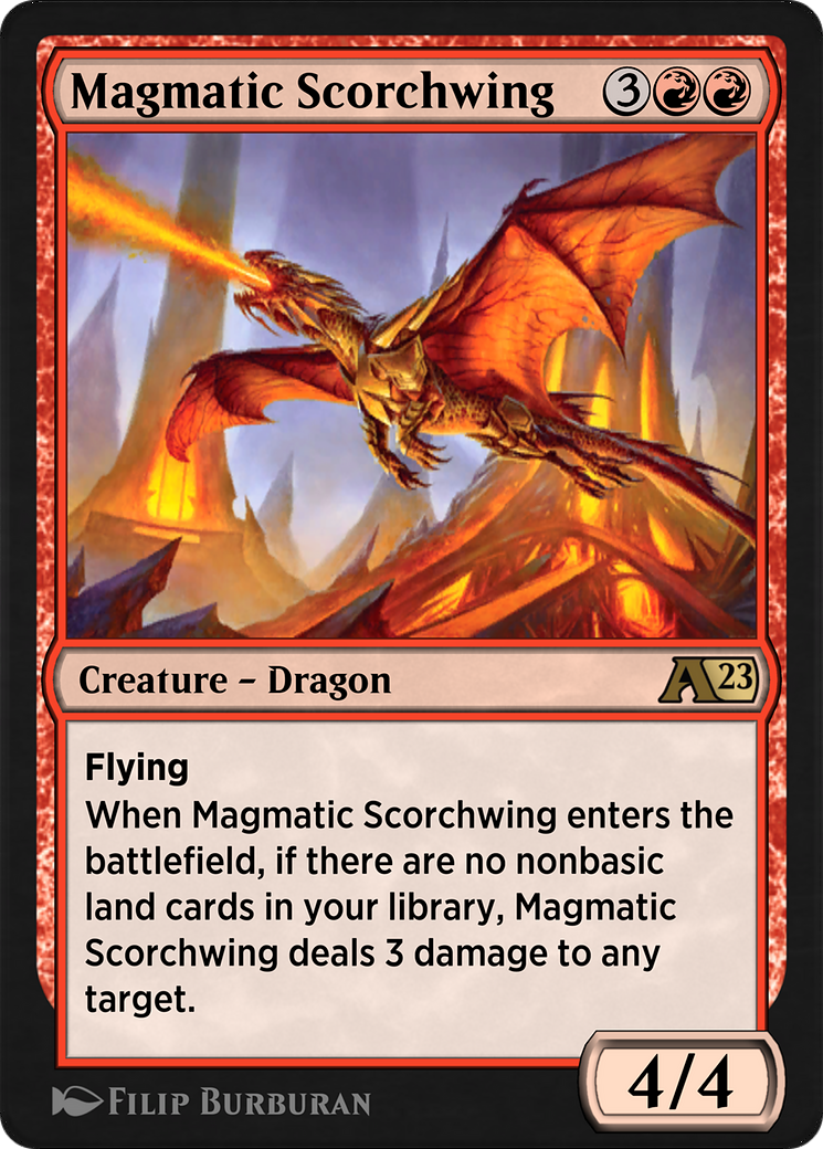 Image of Magmatic Scorchwing (YONE-012) - Alchemy: Phyrexia