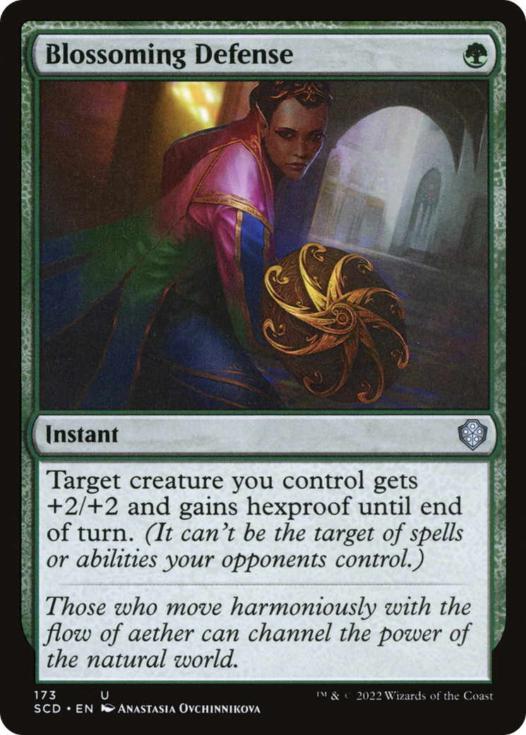 Image of Blossoming Defense (SCD-173) - Starter Commander Decks