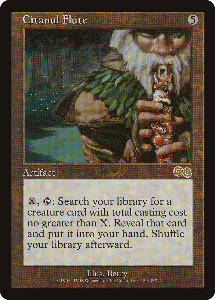 Image of Citanul Flute (USG-289) - Urza's Saga
