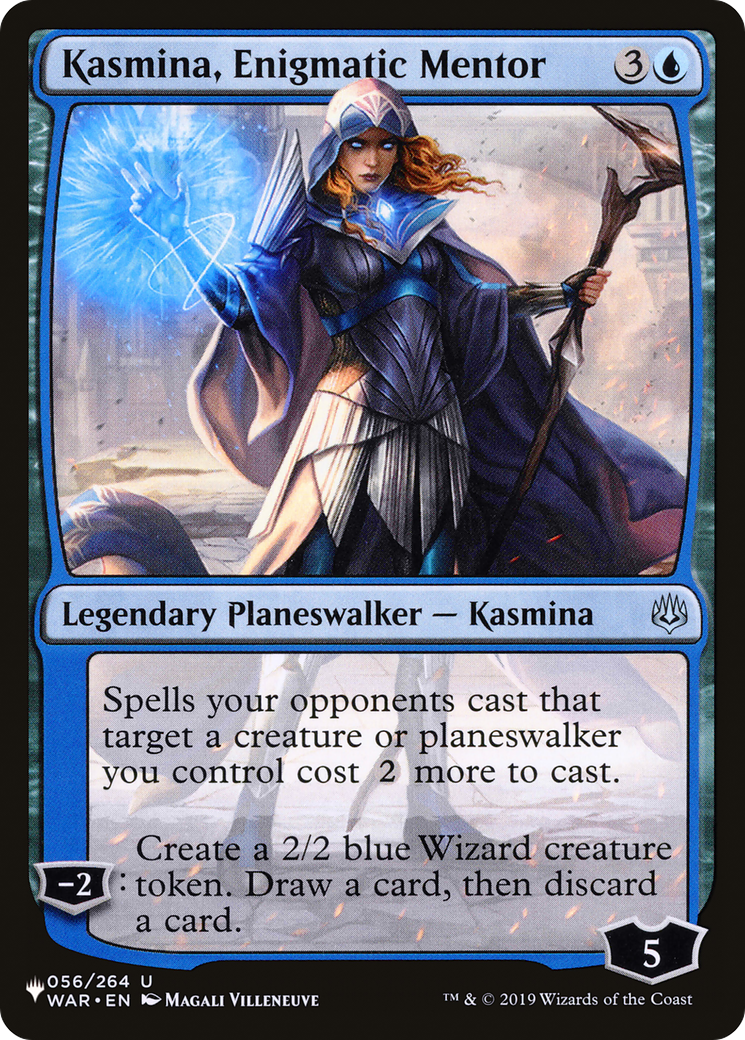 Image of Kasmina, Enigmatic Mentor (LIST-WAR-56) - The List