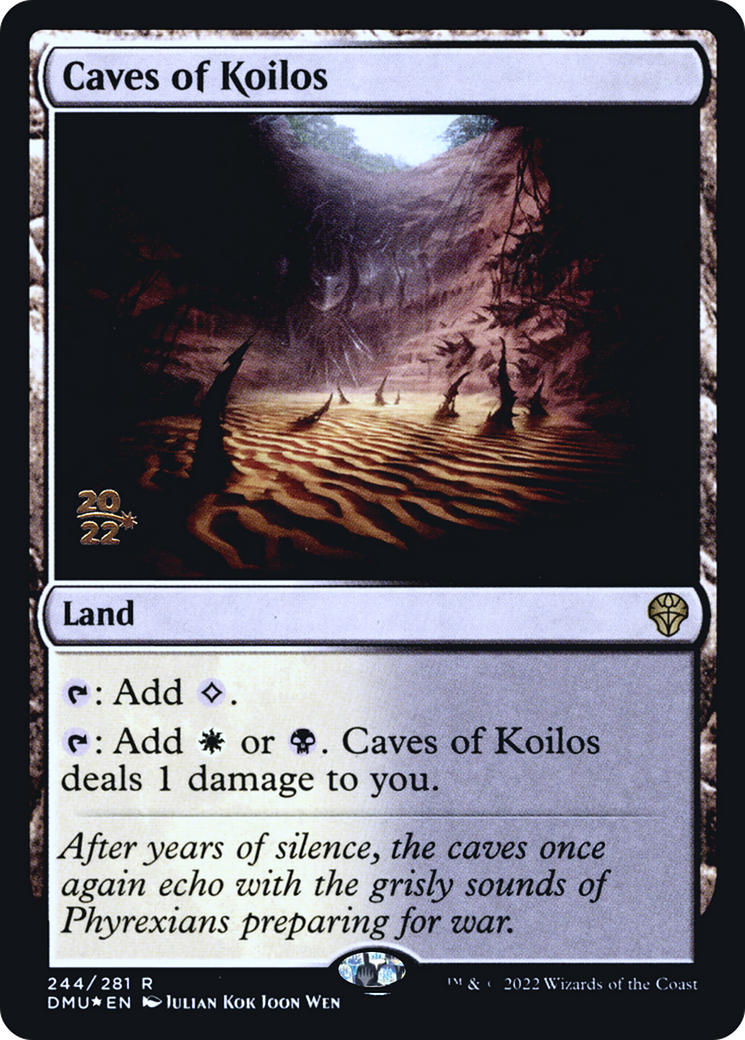 Image of Caves of Koilos (PRE-244) - Dominaria United Promos Foil