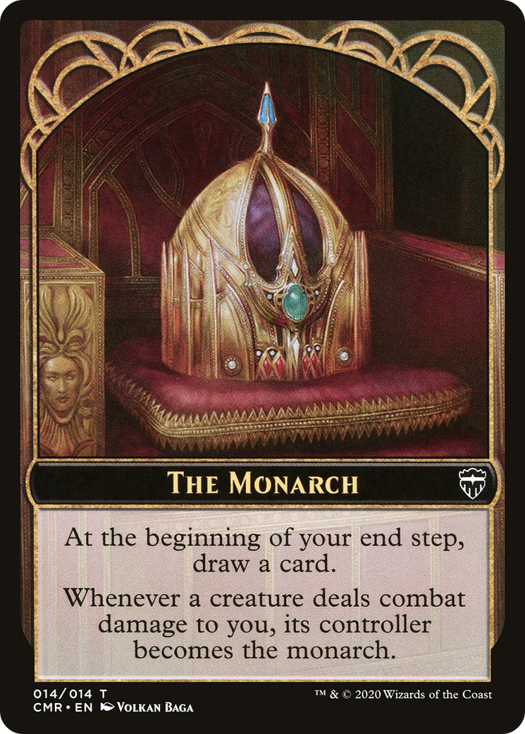Image of The Monarch Token (CMR-014) - Commander Legends Tokens