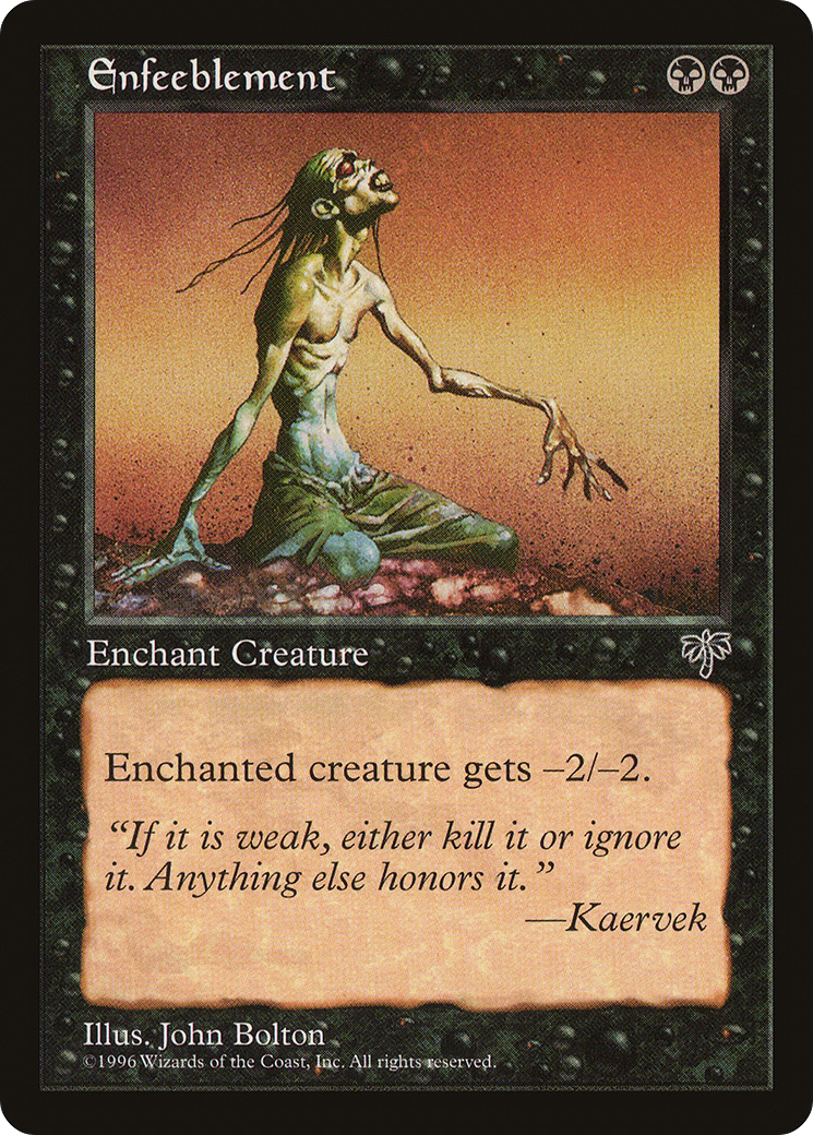 Image of Enfeeblement (MIR-) - Mirage